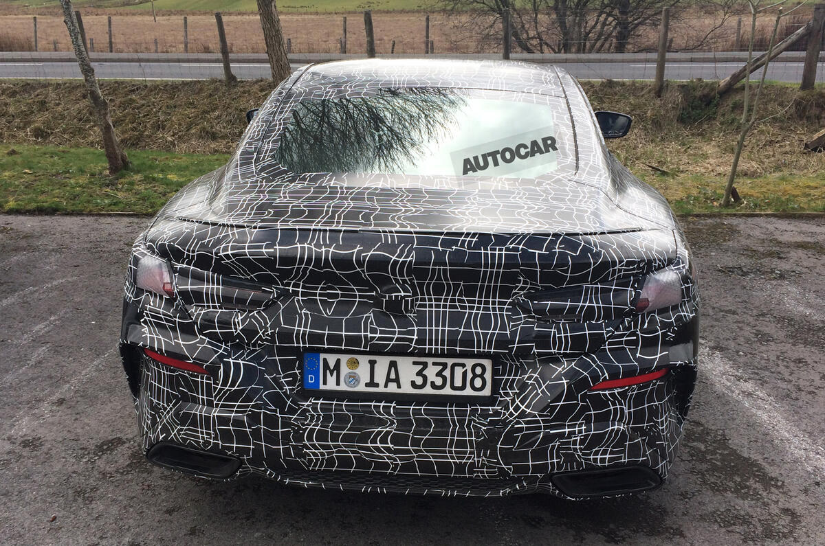 BMW 8 Series spotted testing in Britain ahead of Le Mans reveal