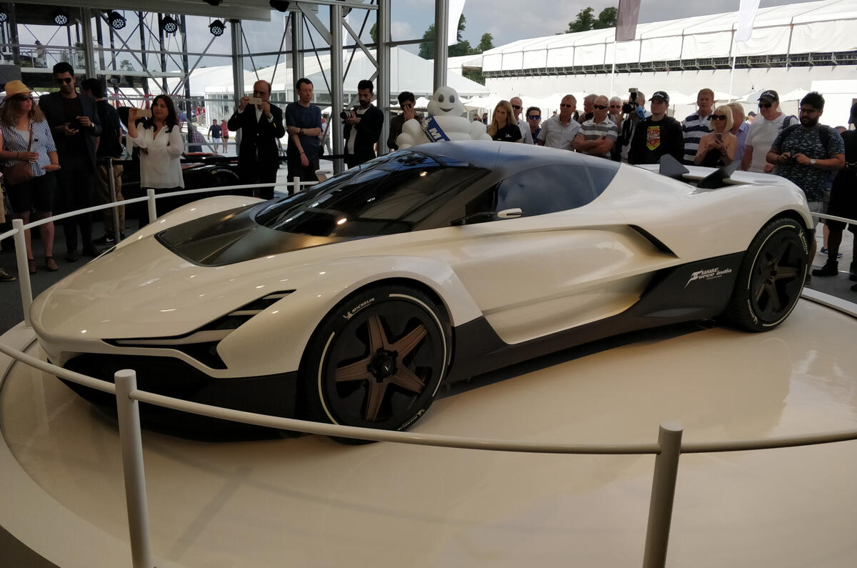 Vazirani Automotive Shul Turbine Electric Hypercar
