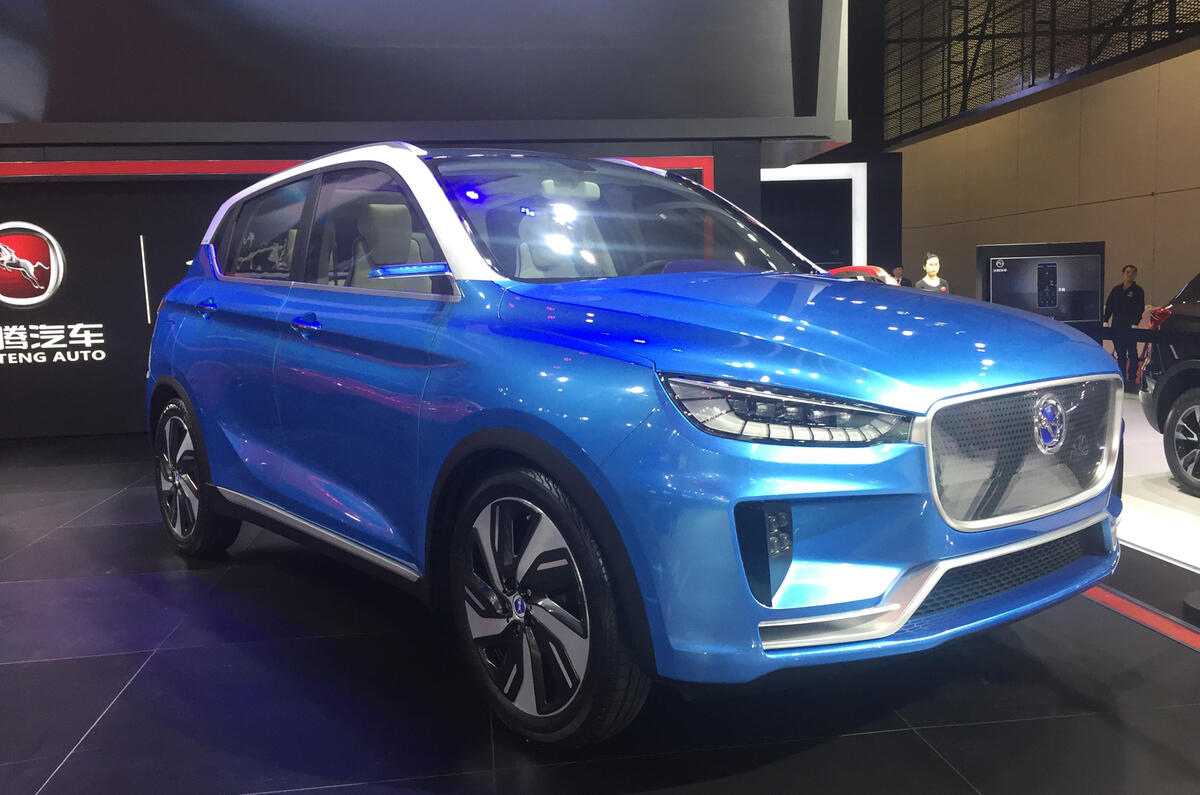 Hanteng EV – Jaguar F-Pace clone