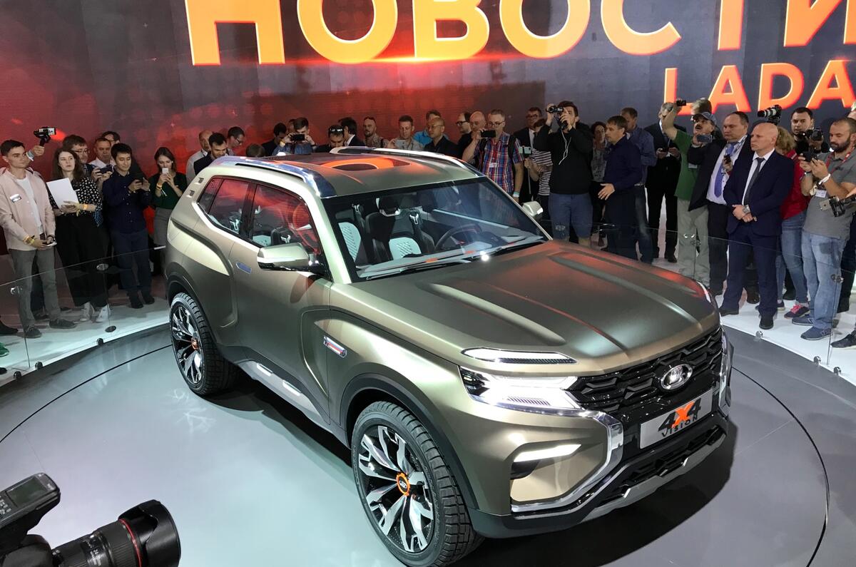Lada Unveils 4x4 Vision Concept At Moscow Motor Show Autocar