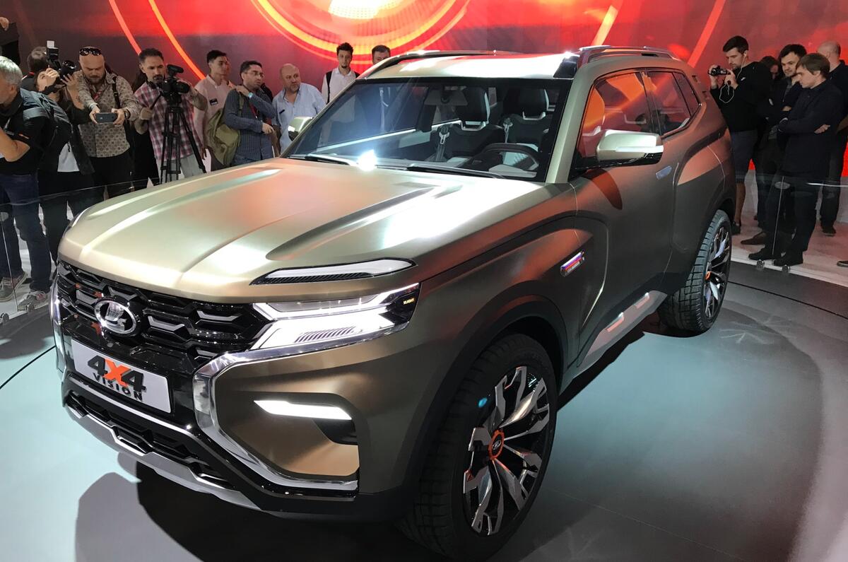 Lada unveils 4X4 Vision concept at Moscow motor show Autocar