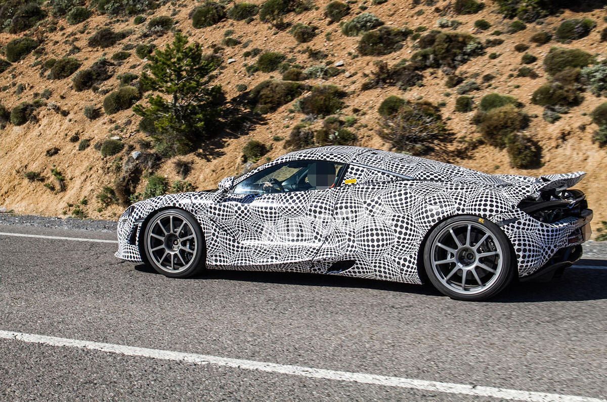 First Mclaren Hybrid Supercar Prototypes Hit The Road