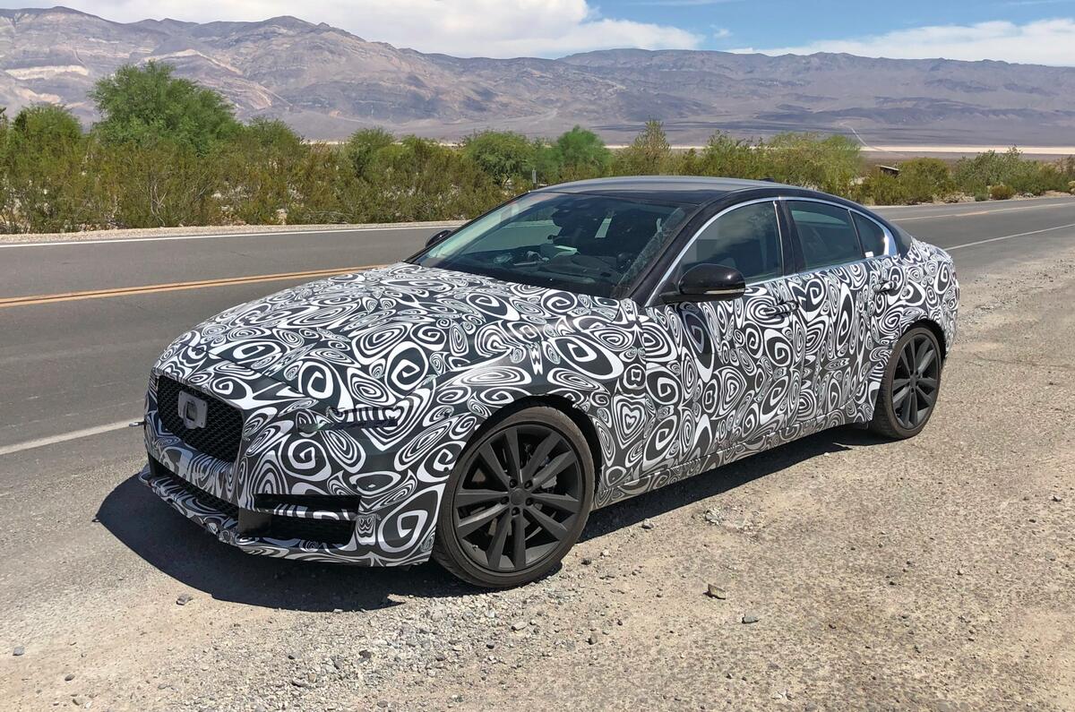 2019 Jaguar Xe Hybrid Model Caught Testing On Uk Roads