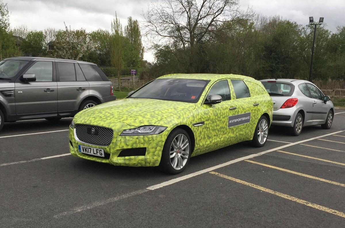 Jaguar XF S Sportbrake spotted testing ahead of 2017 launch