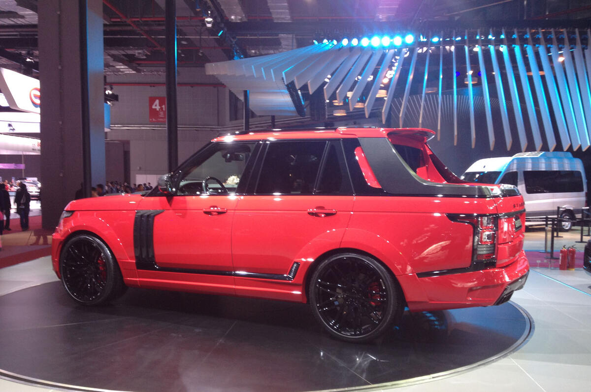 Startech Range Rover Pick Up Unveiled Autocar