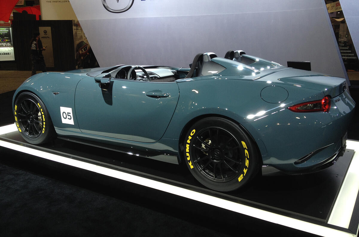 Mazda Las Vegas >> Mazda MX-5 Spyder and Speedster concepts get SEMA debut | Autocar Mazda Las Vegas >> Mazda MX-5 Spyder and Speedster concepts get SEMA debut | Autocar