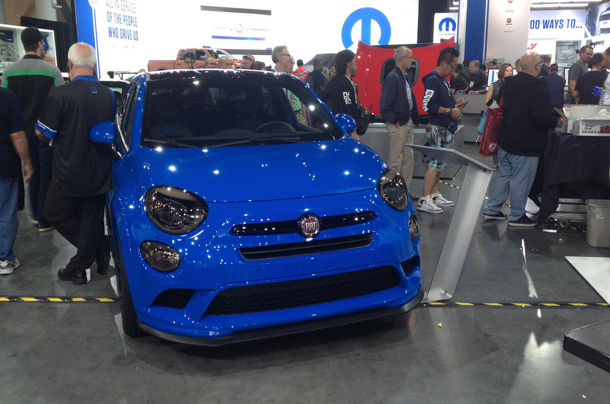 Allwheeldrive Dodge Challenger muscle car created for SEMA Autocar