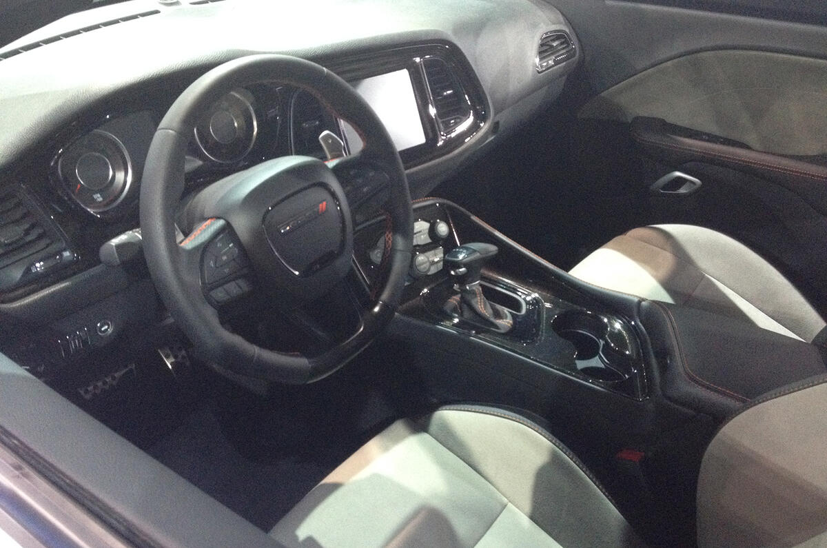 Allwheeldrive Dodge Challenger muscle car created for SEMA Autocar