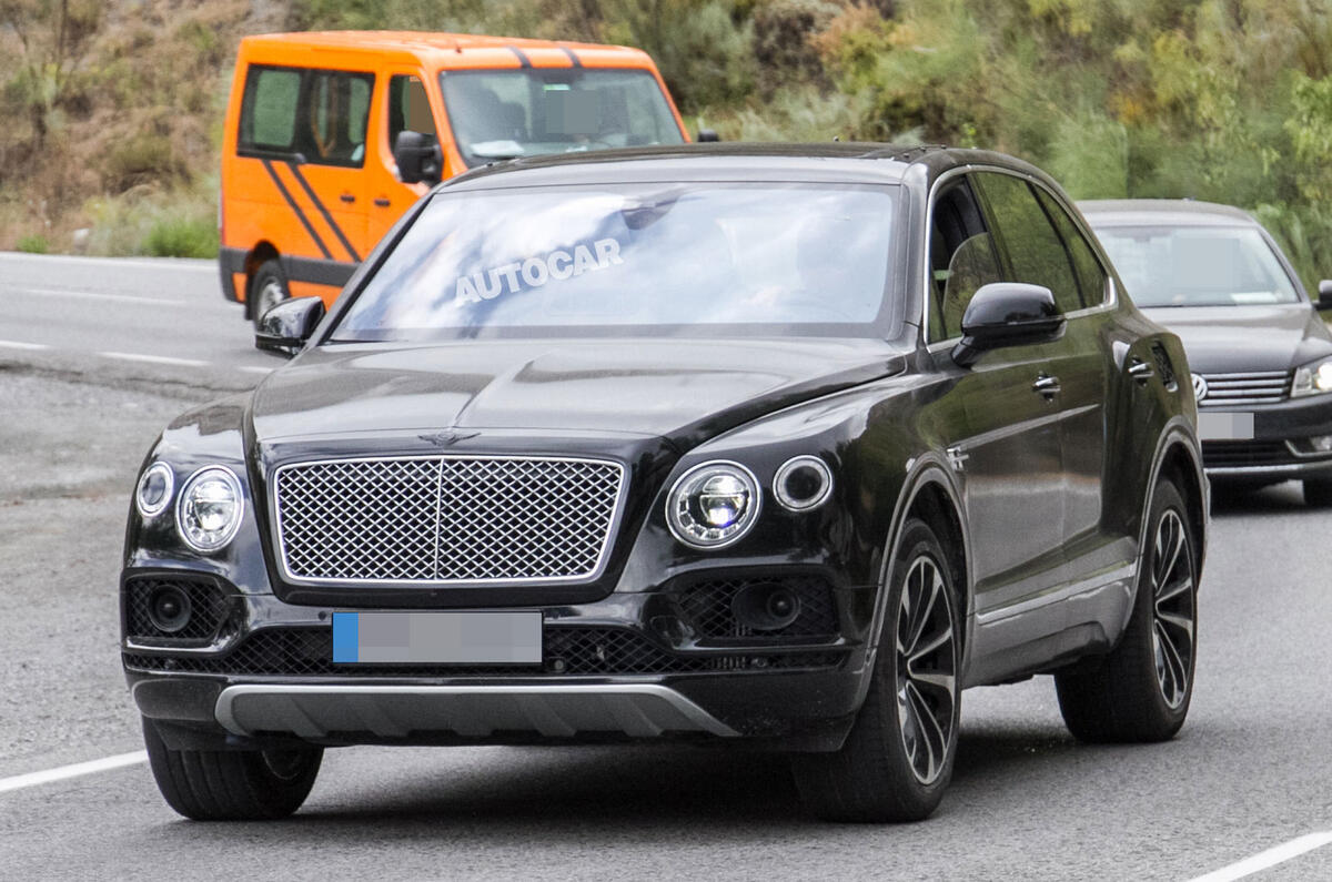 Bentley Bentayga Plug In Hybrid Due In 2018 With 3 0 Litre