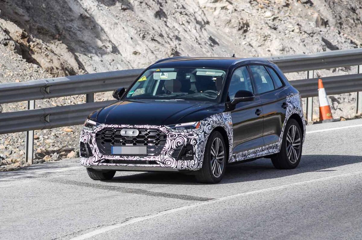 New Audi Q5 Updated Suv Caught Ahead Of 2020 Release Autocar