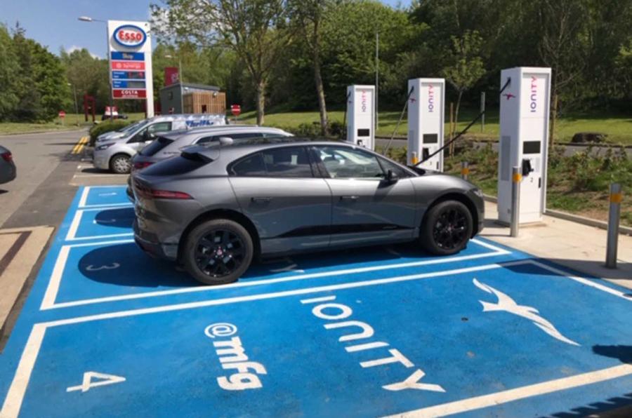 Ionity charging point in Maidstone