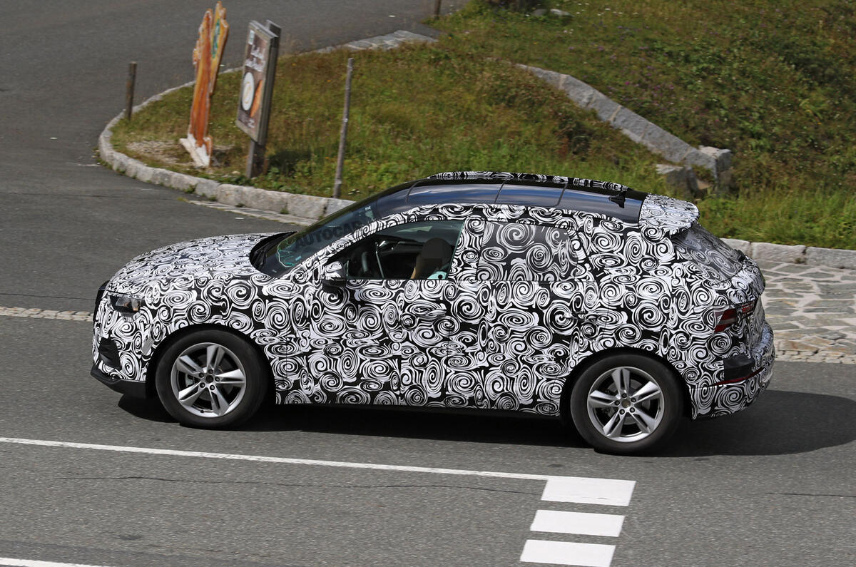audi q 3 2018. interesting 2018 2018 audi q3 new pics of future bmw x1 rival throughout audi q 3