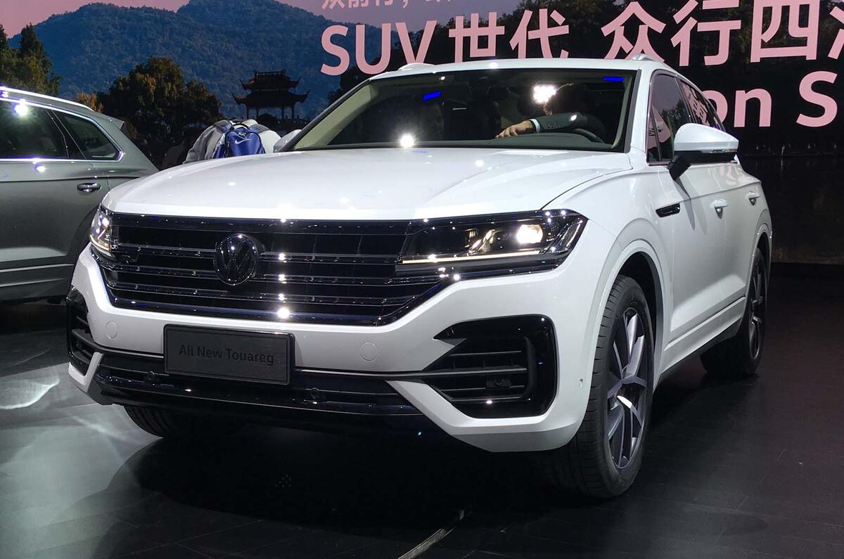 New Volkswagen Touareg on sale in Britain from £51,595 ...