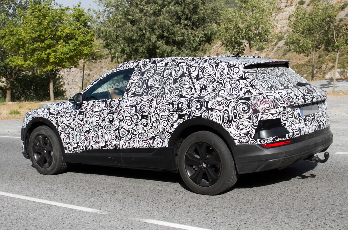 First Audi all-electric SUV spotted testing