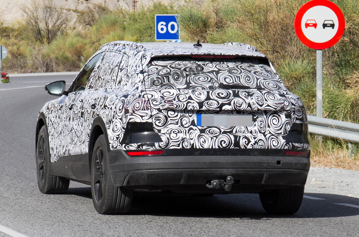 First Audi all-electric SUV spotted testing