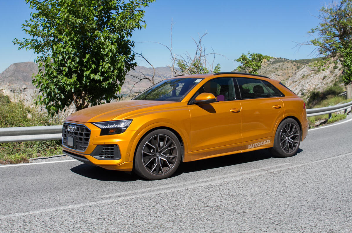 Audi Sq8 Seen Testing Undisguised Ahead Of December