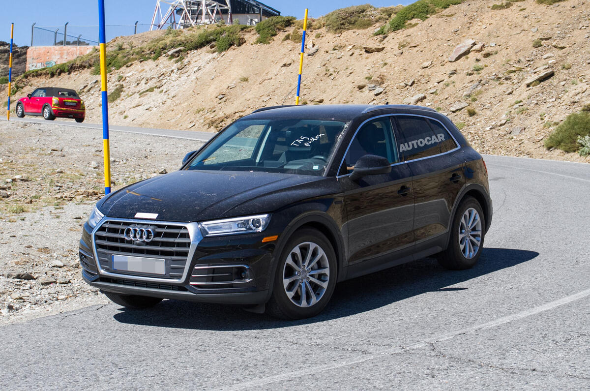 Next Audi Q5 e-tron quattro spotted ahead of late 2018 launch