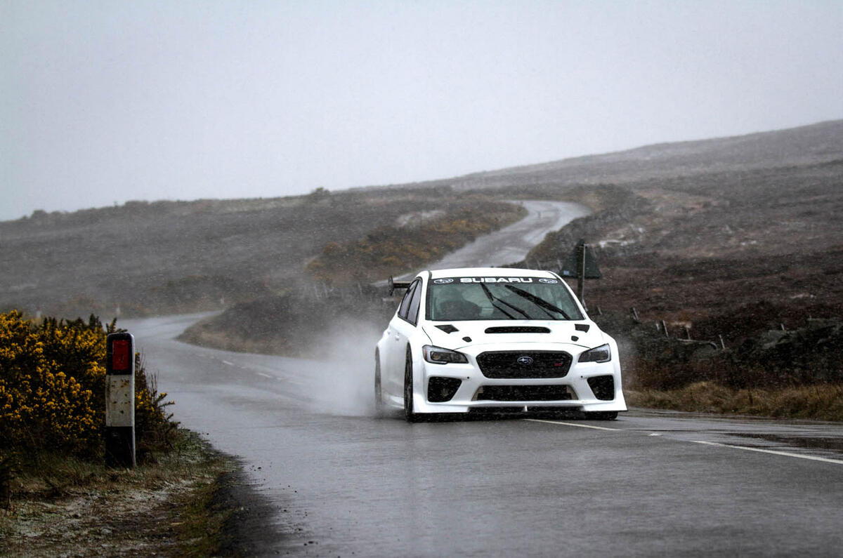 Subaru Releases New Pics Of Isle Of Man Time Attack Wrx