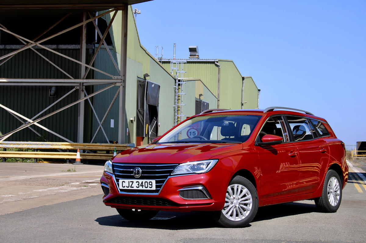 New MG 5: electric estate now on sale with 214-mile range | Autocar