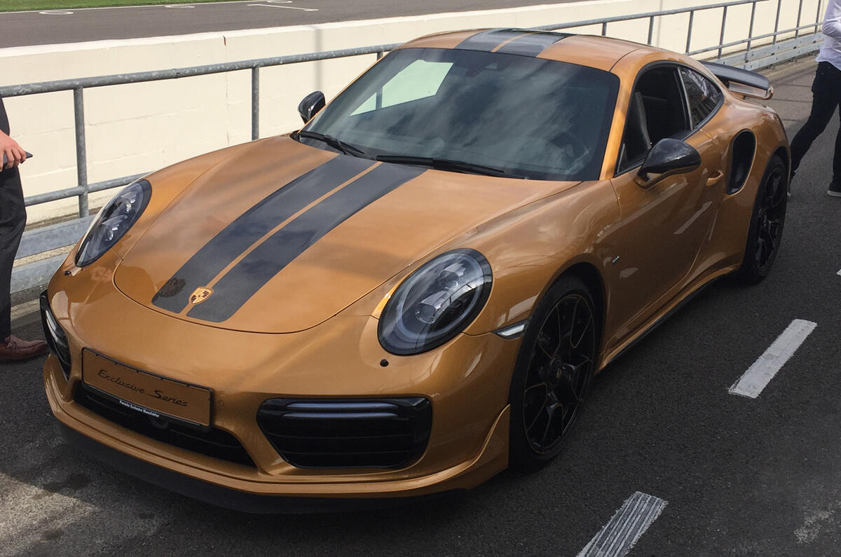 Porsche 911 Turbo S Exclusive Series Revealed At Goodwood Festival