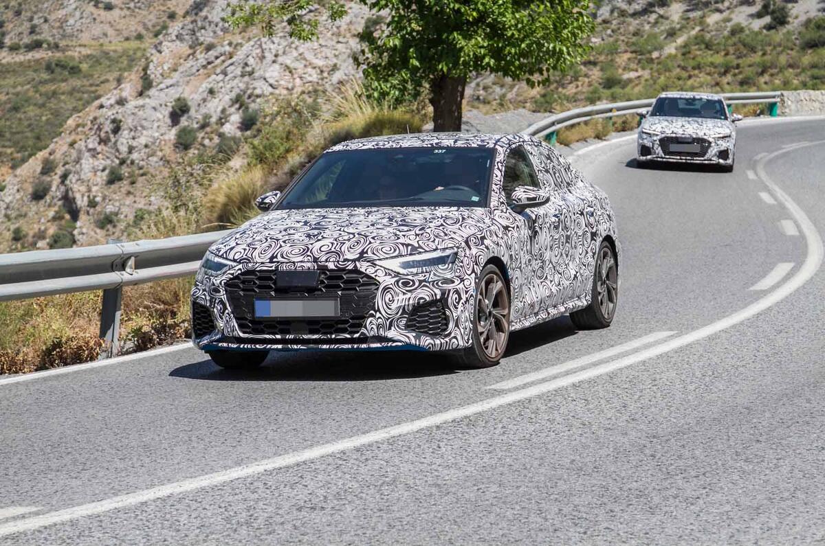 2020 Audi S3 Caught In Official Wrap Ahead Of A3 S Geneva Reveal