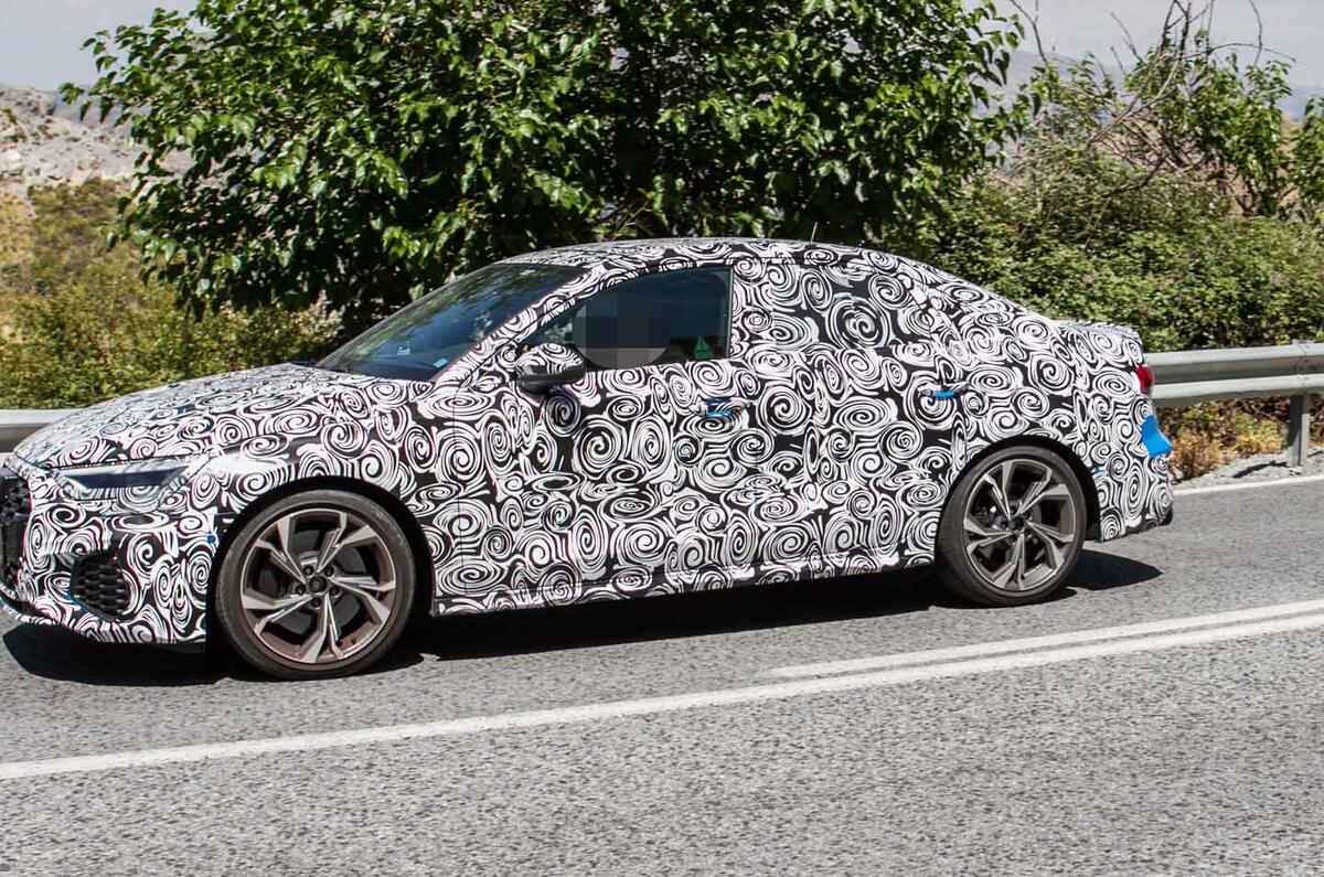 2020 Audi S3 Hot Hatch And Saloon Spotted Undisguised Autocar
