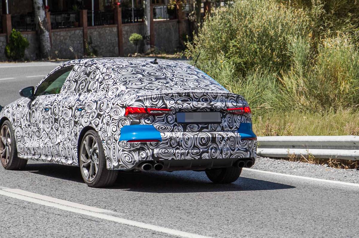 2020 Audi S3: hot saloon variant spotted ahead of A3's ...