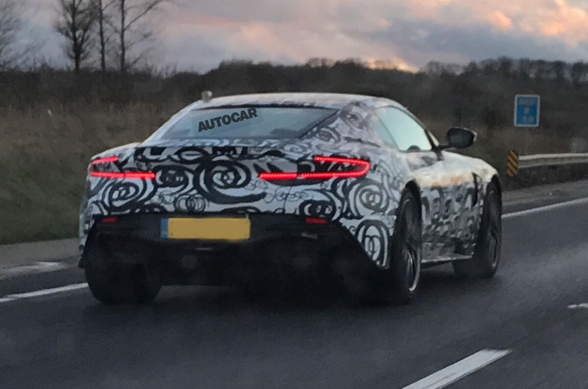 2018 Aston Martin Vantage spotted testing in Britain | Autocar
