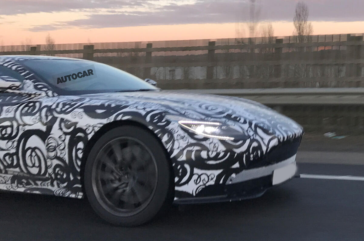 2018 Aston Martin Vantage spotted testing in Britain | Autocar