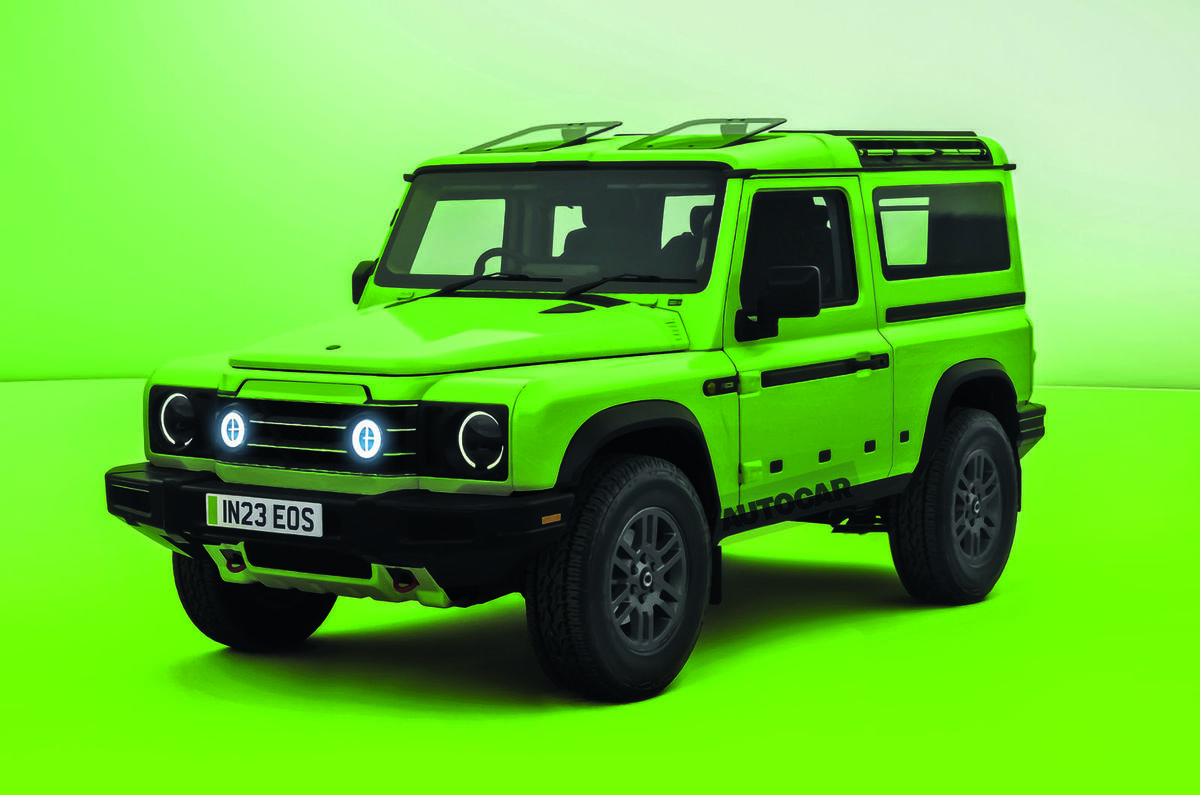 Ineos ще изкара и електрически 4х4 модел