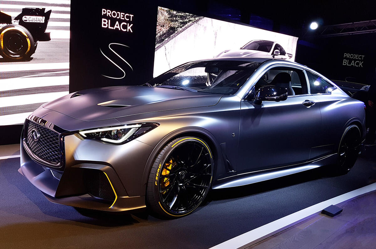 Infiniti q60 black s