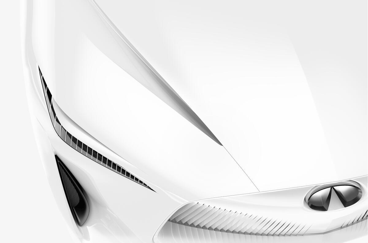 Infiniti prepares electric concept for Detroit motor show