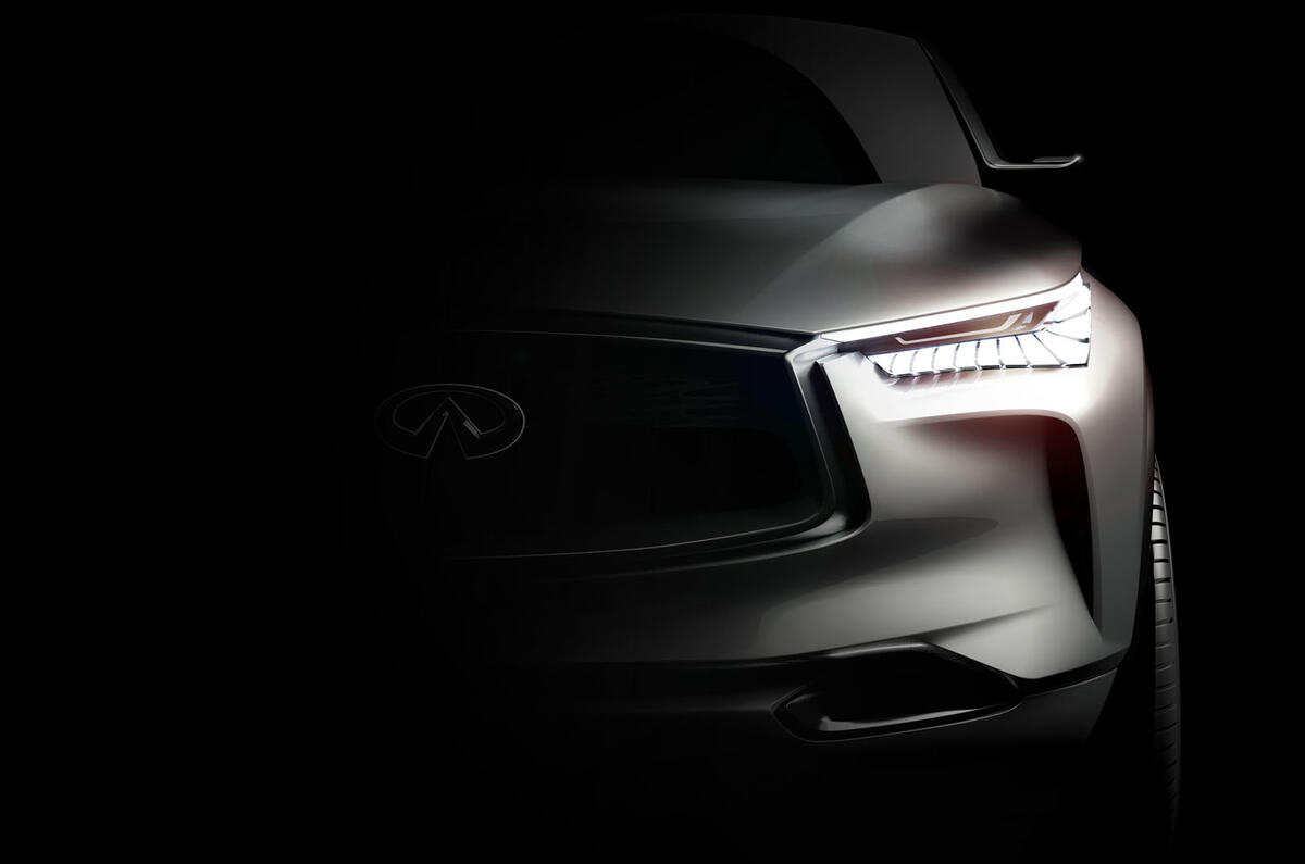 Infiniti QX Sport Inspiration Concept teaser image