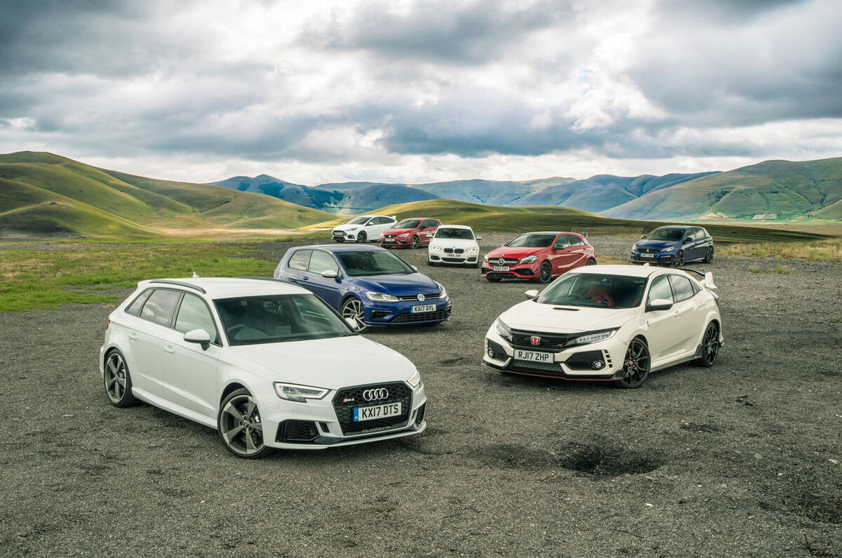 Britain S Best Affordable Driver S Car How Our Hot Hatch Mega Test