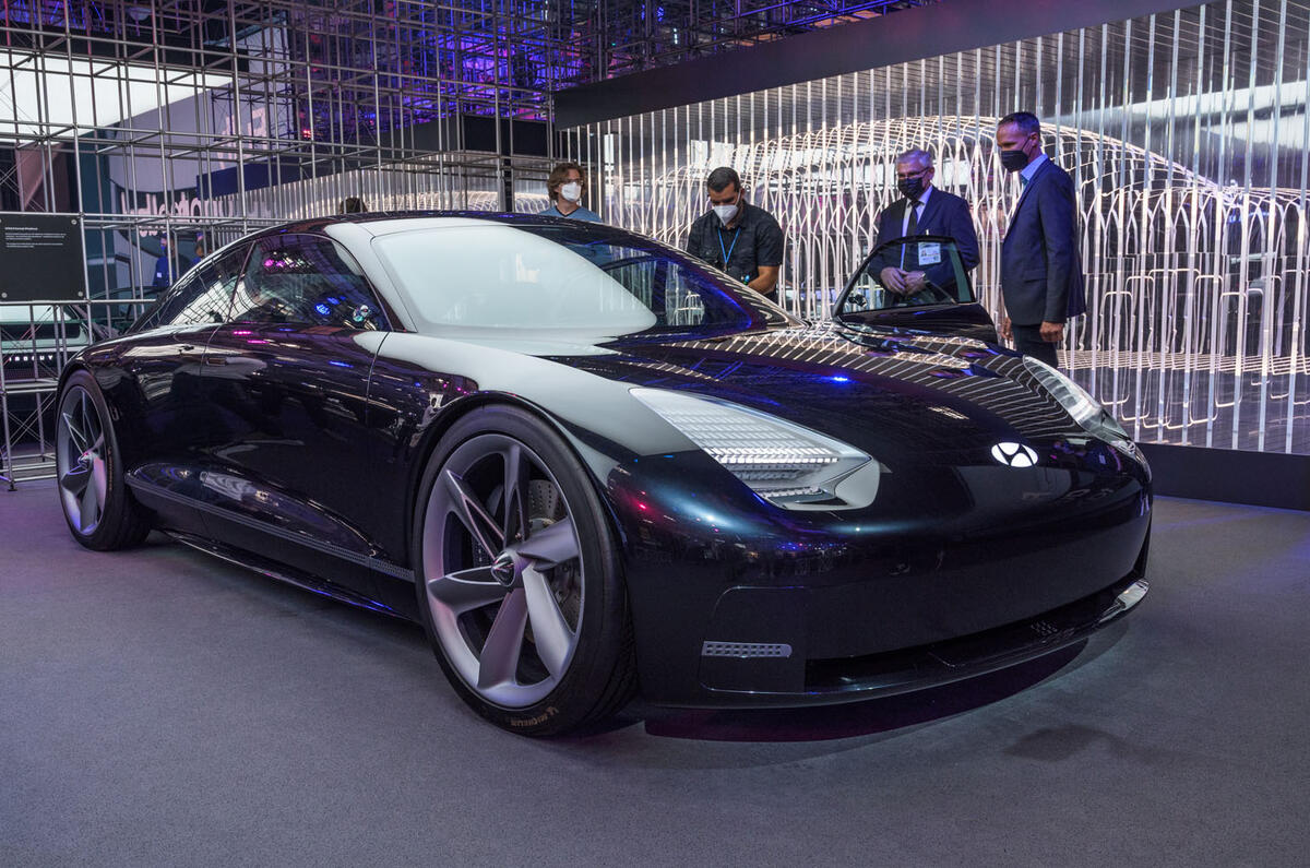 Hyundai Prophecy concept previews Ioniq 6 at Munich | Autocar