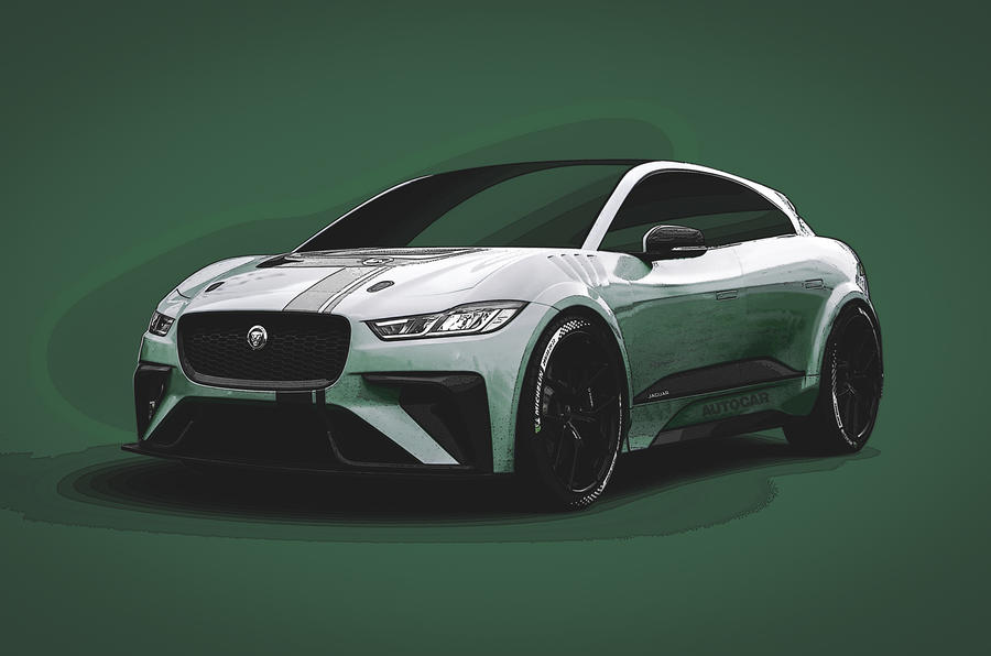 Autocar imagines the Jaguar I-Pace SVR