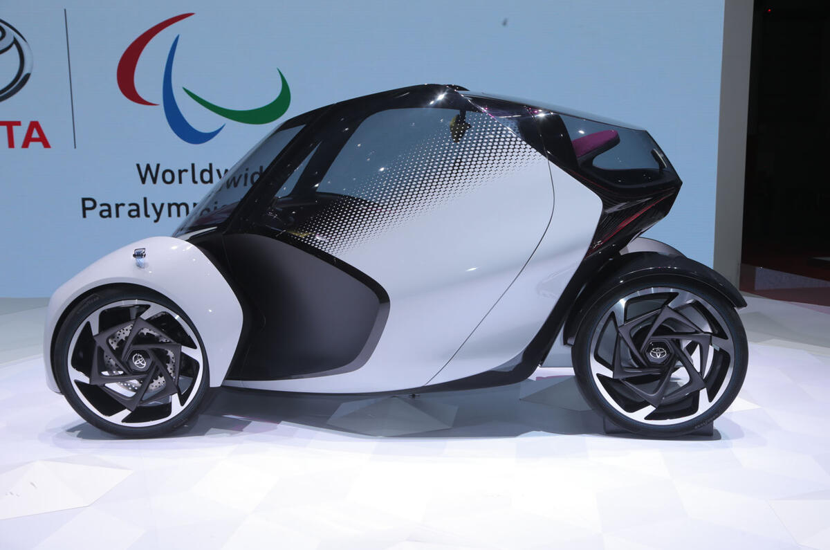 Toyota iTRIL previews autonomous electric city car Autocar