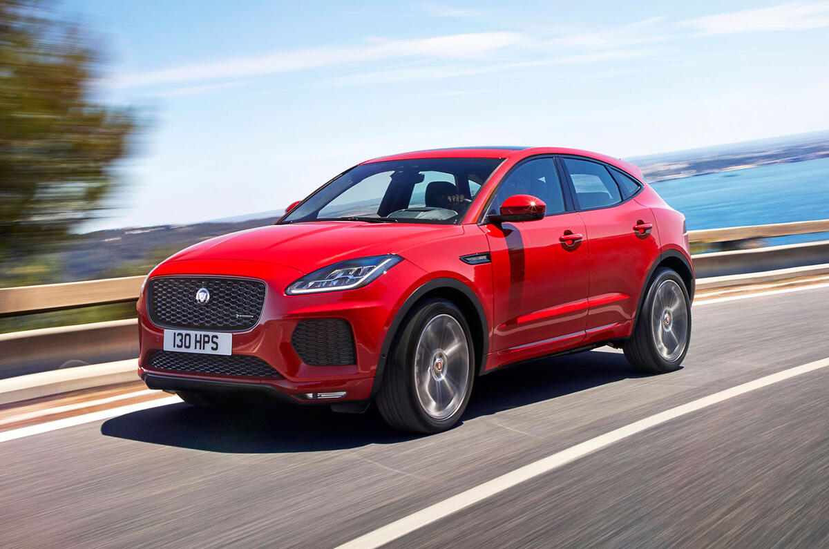 Jaguar E-Pace design