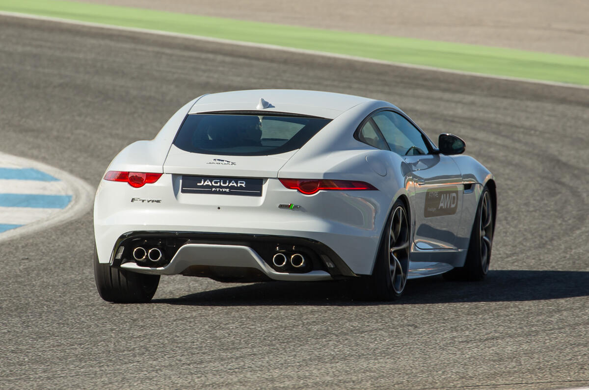 2015 Jaguar F Type R Awd Coupe Review Review Autocar