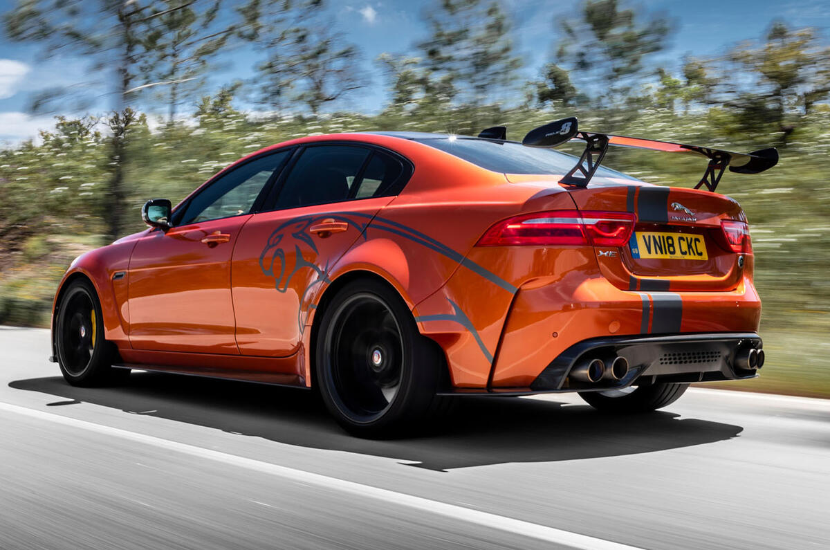 Jaguar XE SV Project 8 2018 review Autocar