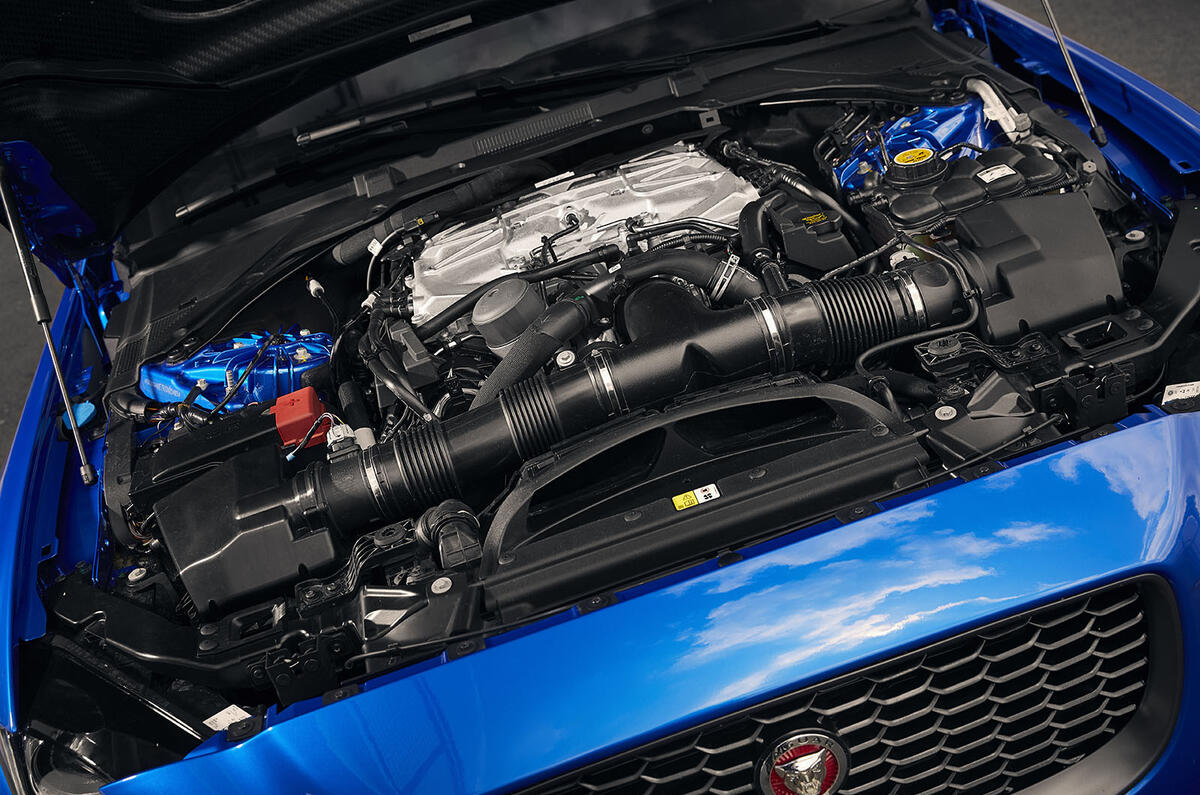 Jaguar XE SV Project 8 2018 UK first drive review - engine