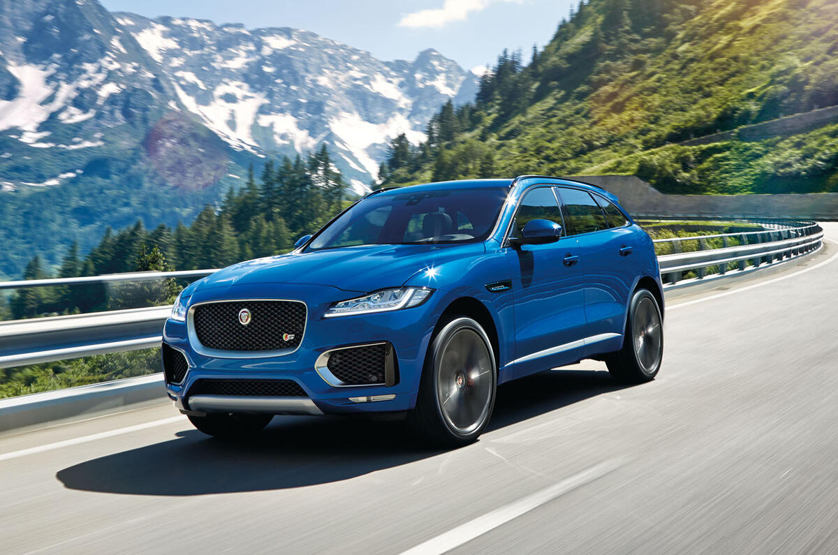 Jaguar f pace 2016