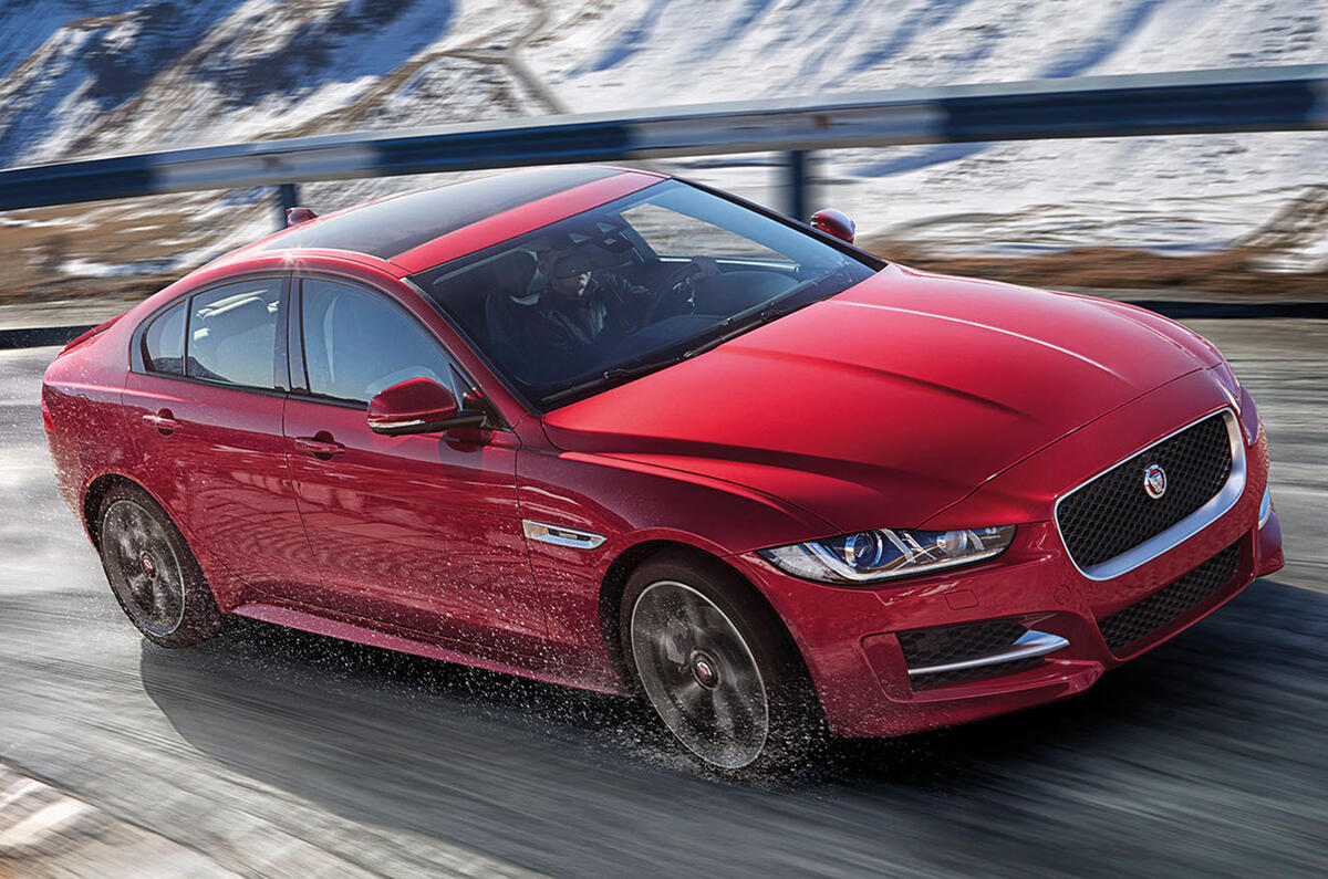 Jaguar XE gets allwheel drive for 2016 Autocar