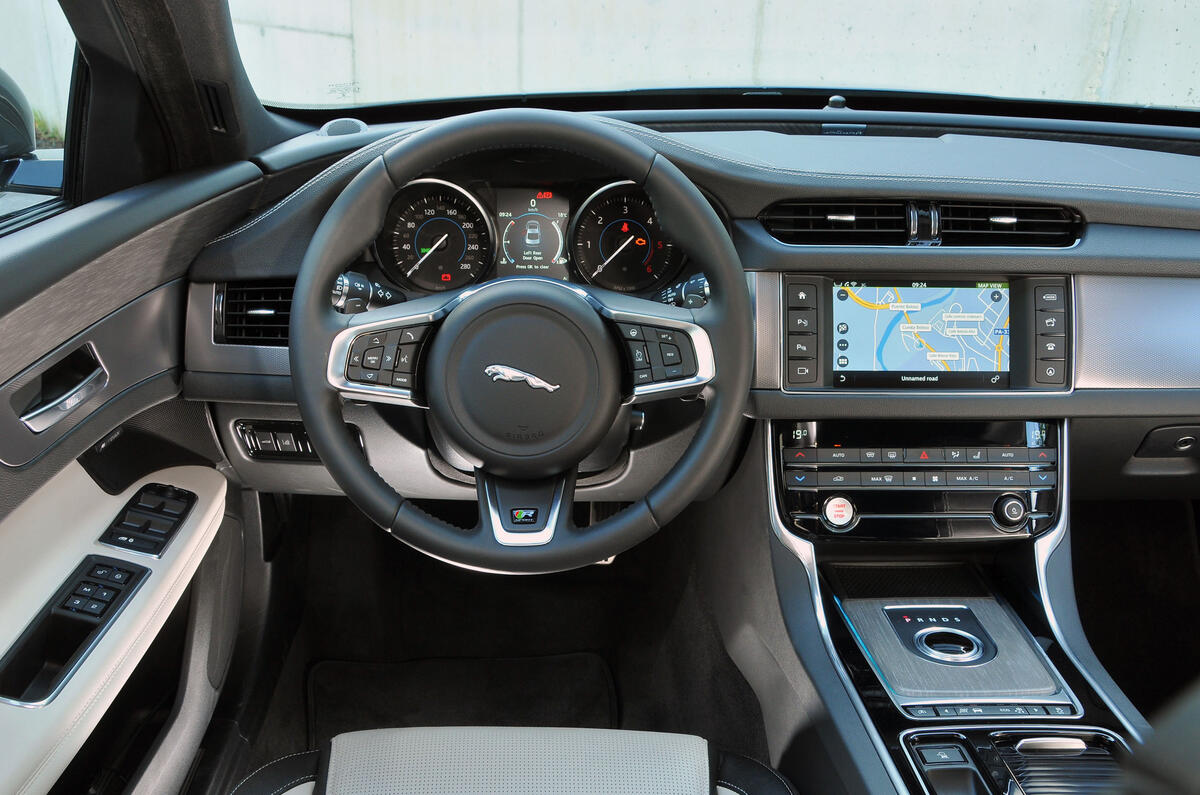 2015 Jaguar XF 2.0 i4D 180 RSport auto first drive Autocar