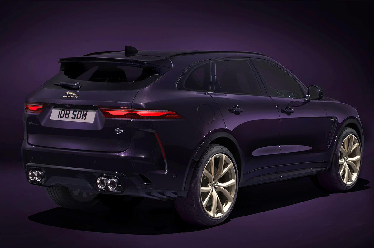 Jaguar reveals limitedrun FPace SVR special edition Autocar