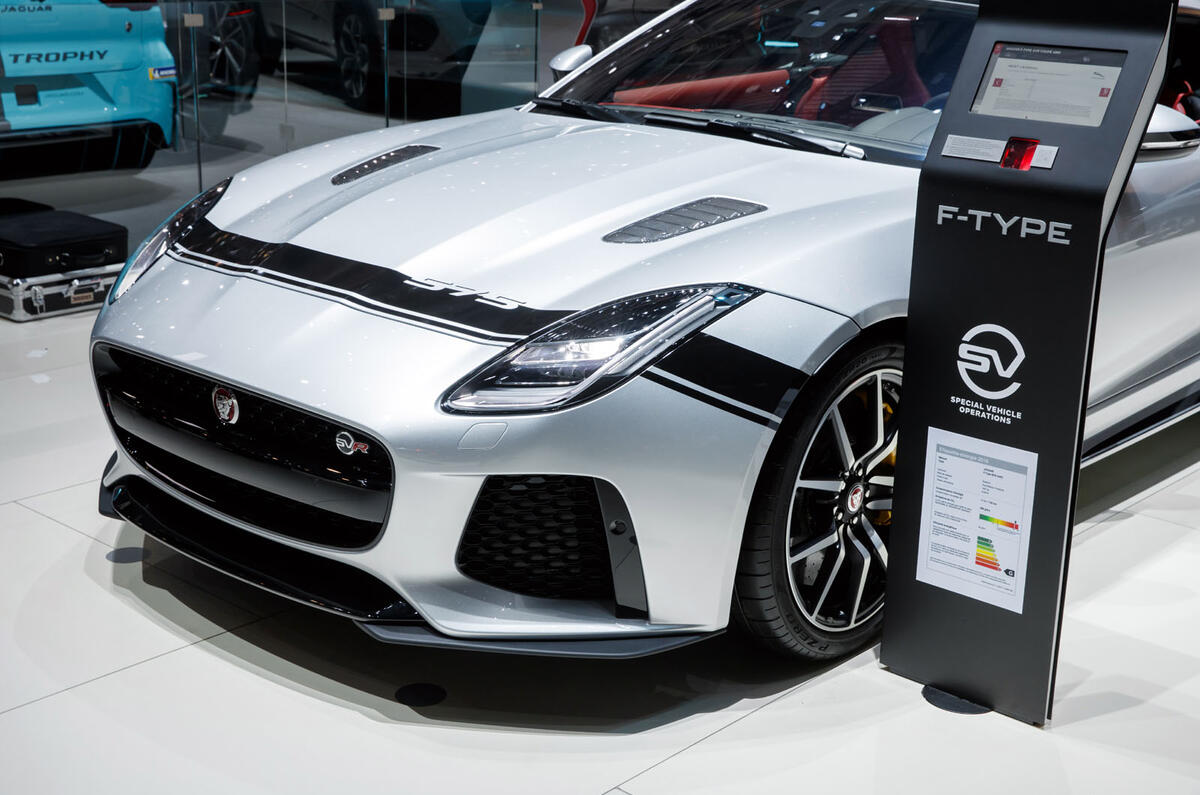 Jaguar F Type Svr Graphic Pack Arrives As New No Cost Option Autocar