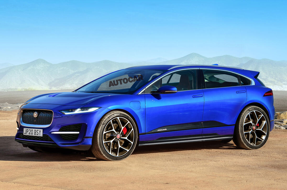 Jaguar J-Pace render 