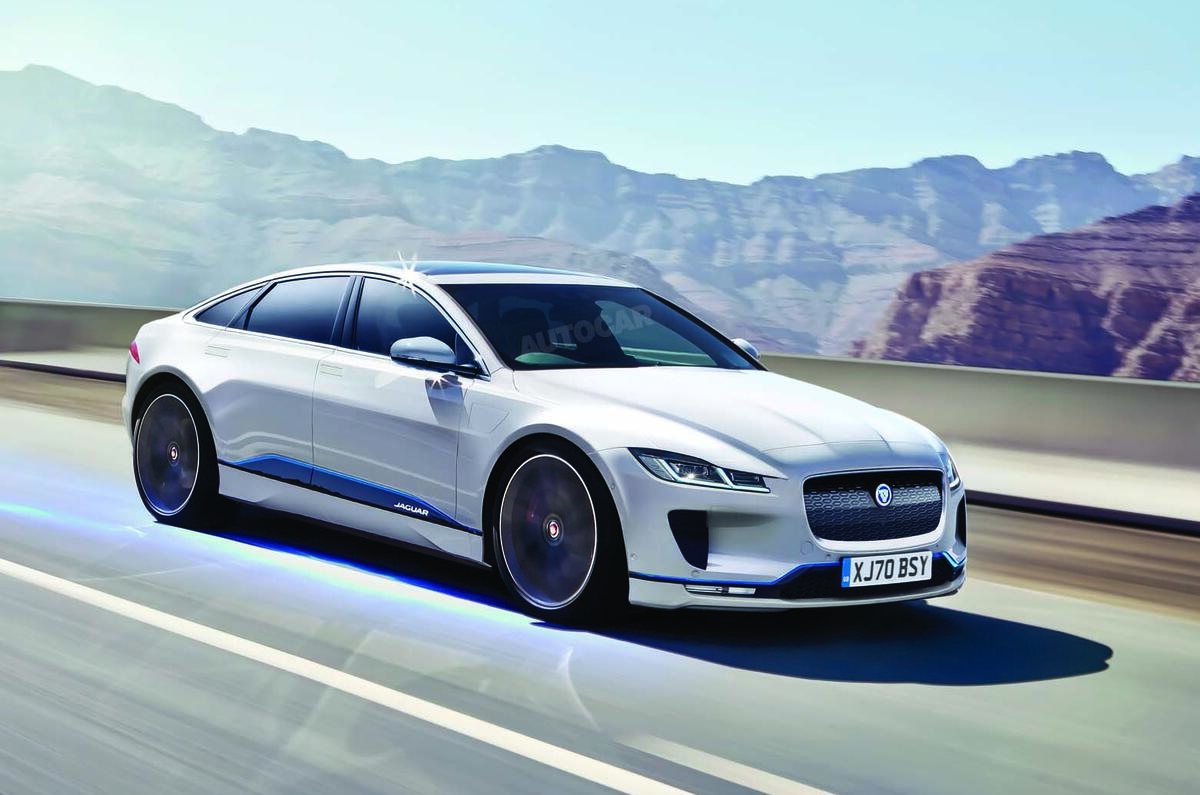 All-electric Jaguar XJ