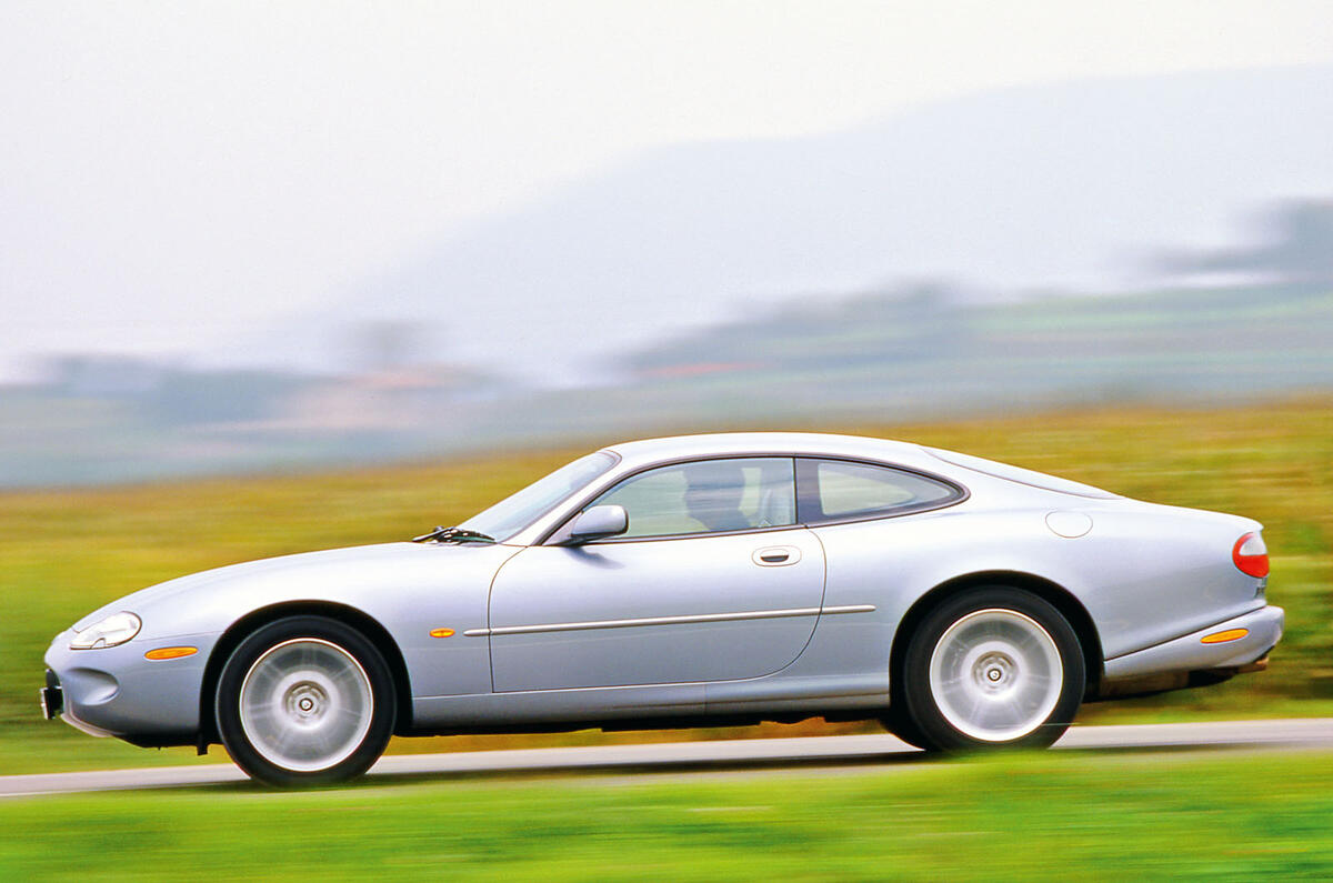 Jaguar XK8 side