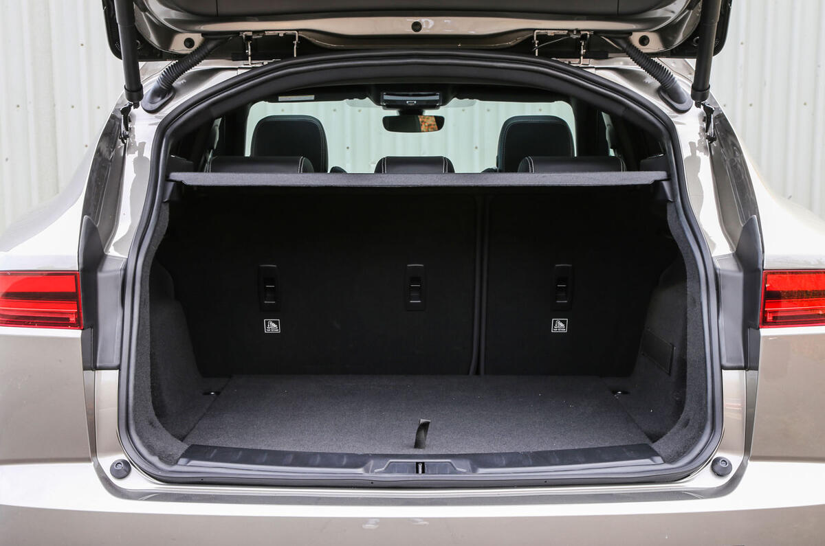 Jaguar E-Pace P300 boot space